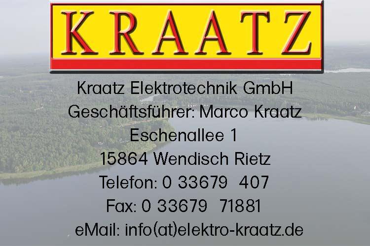 Kontaktdaten Kraatz Elektro